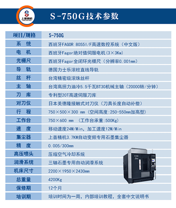 石墨雕銑機(jī)參數(shù)